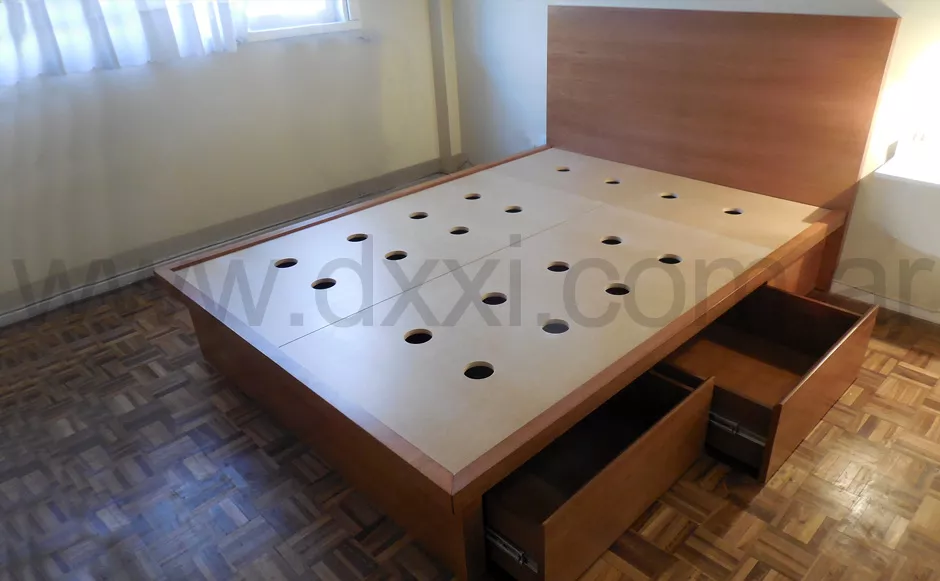 Respaldo Plain Alto - Enchapado - Imagen 5