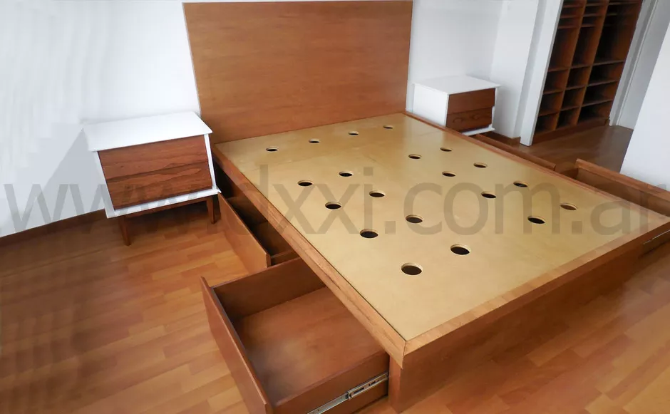 Respaldo Plain Alto - Enchapado - Imagen 6