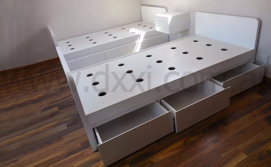 cama smart con cajones DXXI