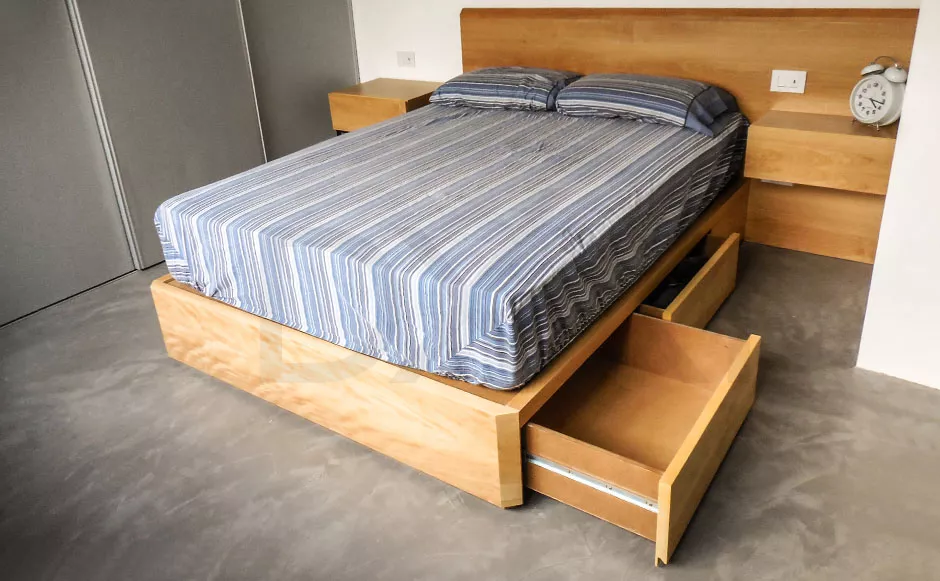 Cama con cajones - Nova - Madera - Imagen 4