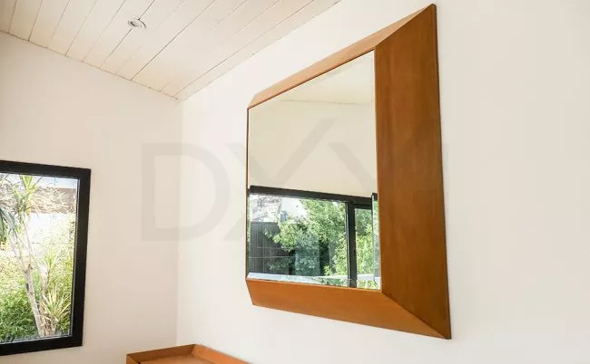 Espejo Cairo enchapado, DXXI fabrica de muebles contemporaneos