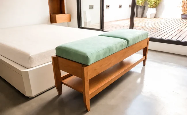 Banqueta para pie de cama Dandy — toma 1 — sin manta