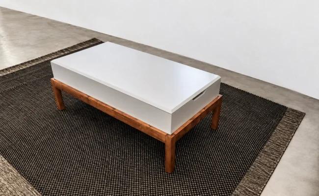Mesa ratona Martini Rectangular — toma 2 — sin adornos