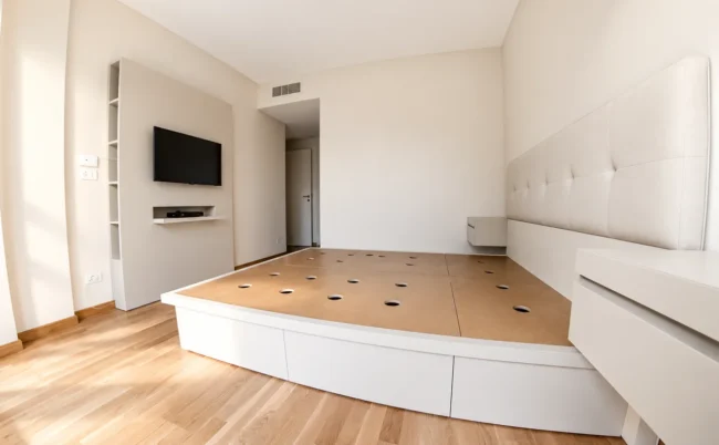 Mueble para TV Flat — toma 1 — con complementos