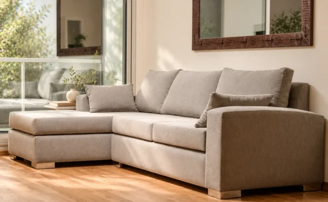 Sillón Lounge — toma 2 — con complementos