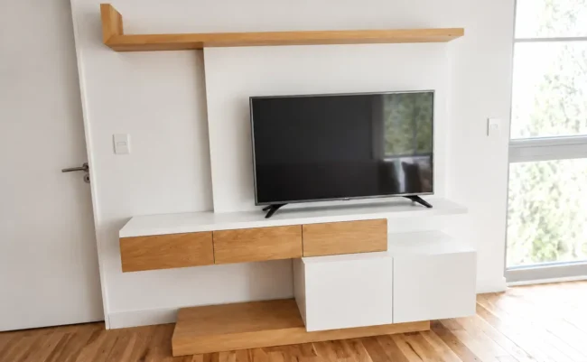 Mueble para TV ZigZag — toma 2 — sin plantita